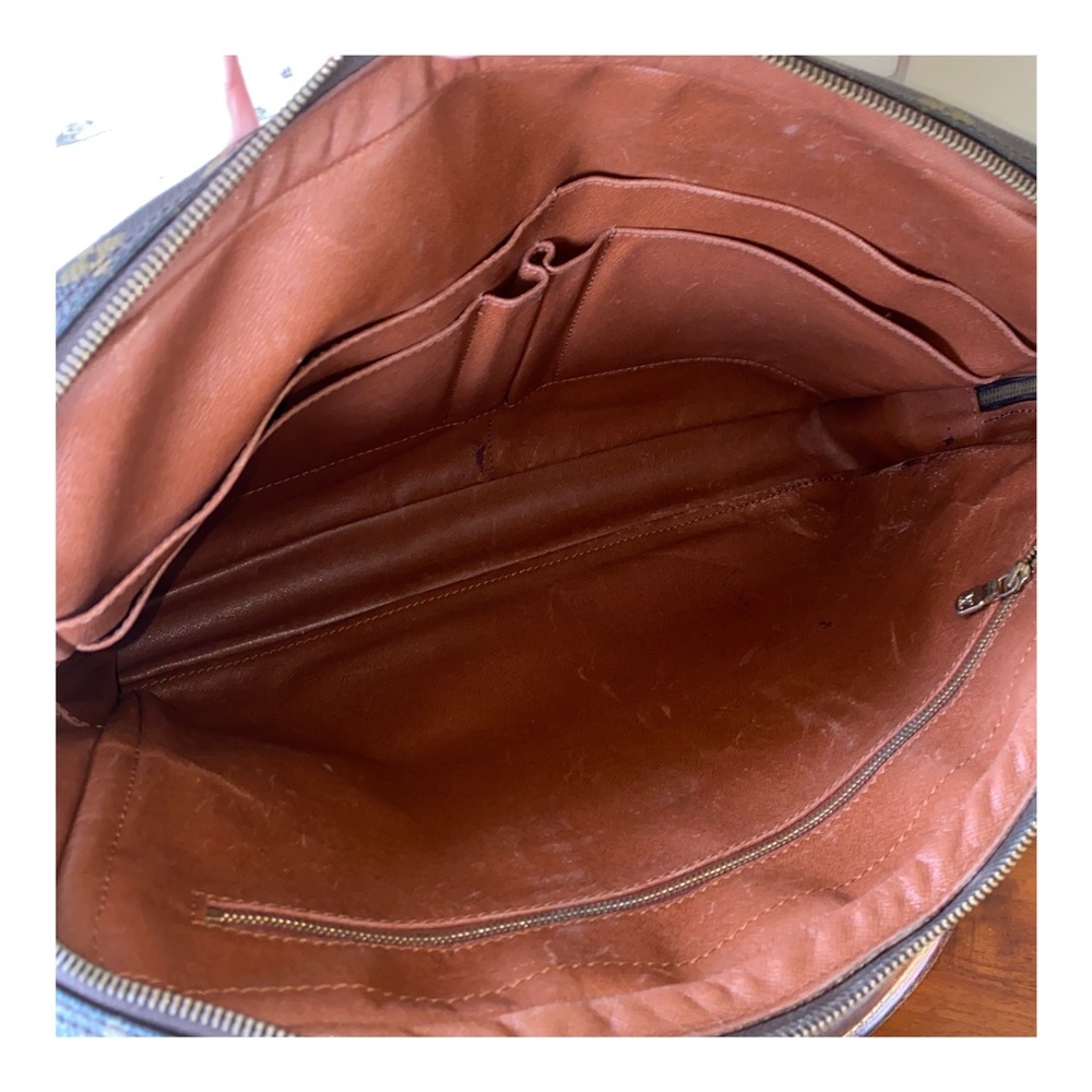 Louis Vuitton Brown Monogram Satchel - Picture 10 of 10